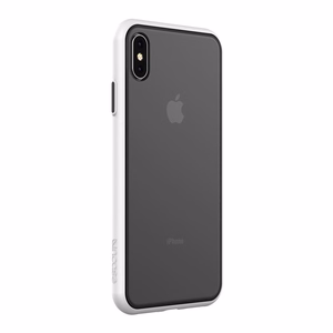 Incase Pop suojakuori laitteelle iPhone XS / X, läpinäkyvä ja norsunluunvärinen