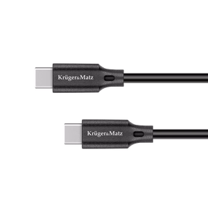 Kruger&Matz Basic USB-C–USB-C-kaapeli, 100 W, 2,5 m