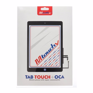 MUSTTBY kosketusnäyttö + OCA iPAD Mini 5:lle (valkoinen)