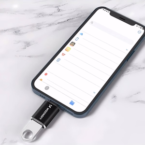Wozinsky WALA-01 Lightning to USB-A OTG Adapter - Black