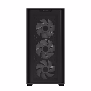 ASUS A21 PLUS MidiTower musta ARGB läpinäkyvä paneeli MicroATX MiniITX