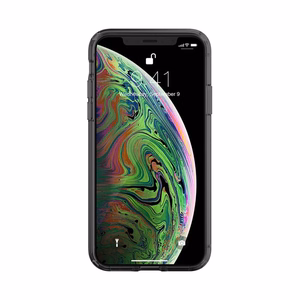 Just Mobile Tenc Air suojakuori laitteelle iPhone XS / X, kristallinmusta