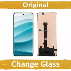 LCD-näyttö Xiaomi Redmi Note 14 Pro 4G / Poco M7 5G musta / uudistettu: Kiina