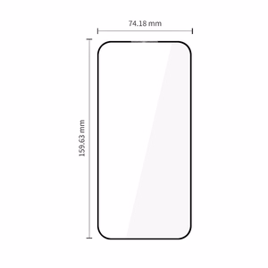 Tech-Protect Glass Fit+ 2-Pack Tempered Glass for OnePlus Nord 6 - Black