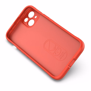 Magic Shield Case kotelo iPhone 14 Plus joustava panssaroitu kansi punainen