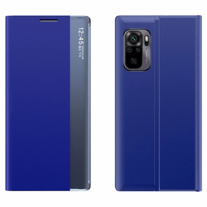 Sleep Case Kirjahylly tyyppi asia Smart ikkuna Xiaomi Redmi K40 Pro + / K40 Pro / K40 / K40 / Poco F3 sininen