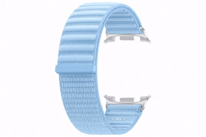 Samsung SVL33LL Fabric Band -kangasranneke (M/L) Galaxy Watch9 / Galaxy Watch8 -kelloille, sininen