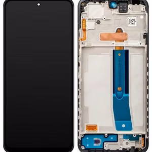 LCD-näyttö Xiaomi Redmi Note 11S/Note 12S/Poco M4 Pro 4G kosketusnäytöllä kehyksellä musta OLED (universaalikehys)