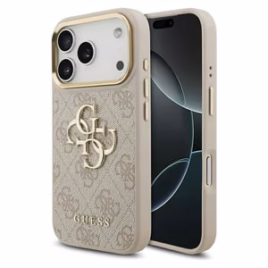 Guess 4G Big 4G Classic Logo -suojakuori iPhone 17 Pro - ruusukulta