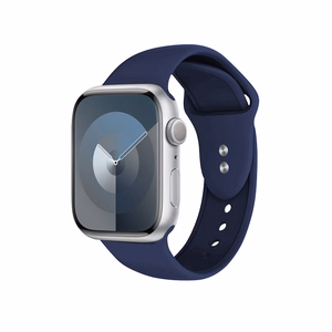 Crong Liquid strap for Apple Watch 44 / 45 / 46 / 49 mm, navy blue