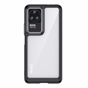 Outer Space Kotelo Xiaomi Poco F4 5G kansi joustava kehys musta