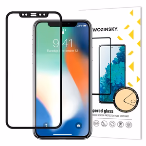 Wozinsky Täysliimattu karkaistu lasi iPhone 11 Pro Max / iPhone XS Max - mustalla kehyksellä varustetulle iPhone 11 Pro Max / iPhone XS Max -puhelimelle