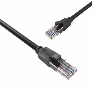 PATCH CABLE CAT.6 UTP/15M BLACK IBEBN VENTION
