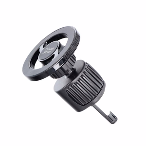 Magneettinen autopidike puhelimelle MagSafe-yhteensopiva Blue Star Barrel tuuletusaukkoon musta