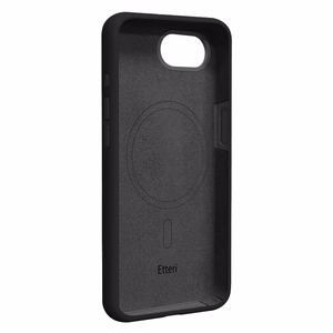 Etteri Silikoninen Mag Suojakuori iPhone 16e / 17e:lle musta