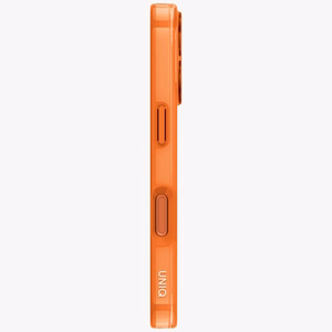 Uniq Clario Magclick lataussuojakuori iPhone 17 Pro Max oranssi