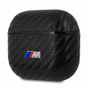 BMW PU Carbon M Collection -kotelo AirPods 3:lle - musta