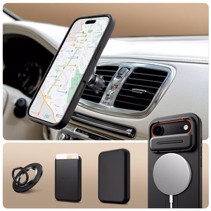 Tech-Protect Kevlar Aura MagSafe Case for iPhone Air - Black