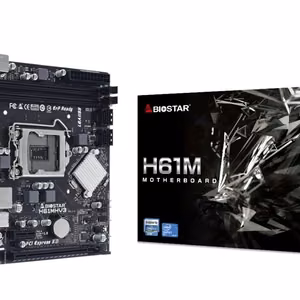 Biostar H61MHV3 emolevy Intel® H61 LGA 1155 (Socket H2) micro ATX