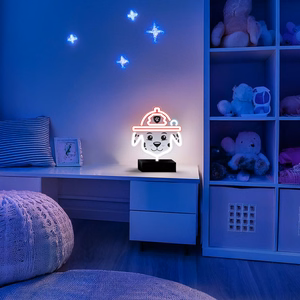 Neon LED jalustalla Paw Patrol - Marshall OW-120646