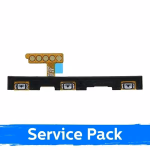 Joustojohto yhteensopiva Samsung G770 S10 Lite virta + äänenvoimakkuuspainike (Service Pack)