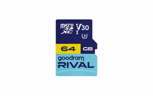 GOODRAM microSDXC 64GB V30 UHS I U3 RIVAL + sovitin
