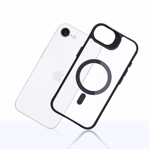 3mk Satin Armor MagCase Apple iPhone 16e / SE 4:lle - läpinäkyvä