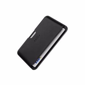 Musta FIXED MagWallet Slim MagSafe -lompakko