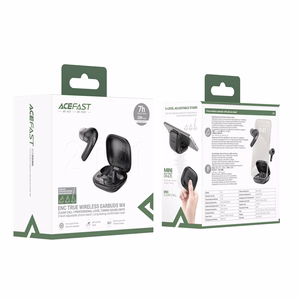 Acefast W4 TWS langattomat in-ear-kuulokkeet puhelintukitoiminnolla - musta