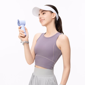 Jisulife Handheld Fan 10 4000mAh Portable USB Fan - Blue
