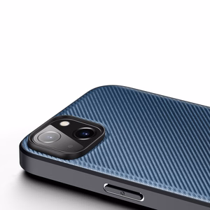Dux Ducis Fino kotelo kansi iPhone 14 Plus sininen nylon