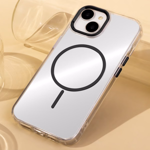 Clear Thin Mag Suojakuori iPhone 17 Air 6,6 musta