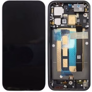 LCD screen Xiaomi Poco F8 Pro 5G with touch screen with frame Black original (service pack)