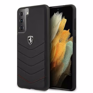 Ferrari FEHQUHCS21MBK S21+ G996 musta/musta kovakotelo Off Track Quilted (tikattu)