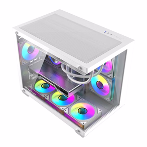 DarkFlash B275 PRO computer case (white) + 6 fans