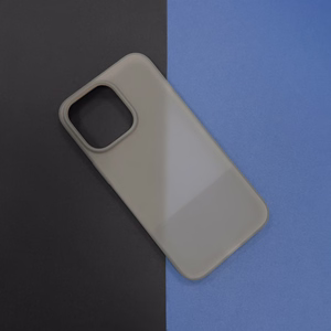 Kingxbar Plain Series kotelo kansi iPhone 13 Pro silikoni suojus vaaleanpunainen
