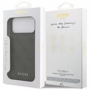 Guess 4G Classic suojakuori mallille iPhone 17 Pro Max / 18 Pro Max – väri: musta