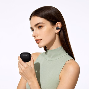 Mustat Borofone BW100 Sunshine TWS Bluetooth -kuulokkeet