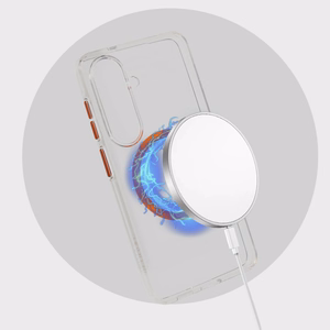 Liavec Pure suojakuori Samsung Galaxy S26:lle oranssi