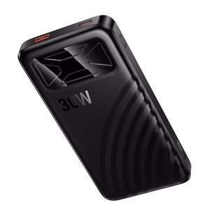Hoco Q42 -varavirtalähde, 10000 mAh, QC PD, 30 W, 3 A, musta
