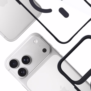 3mk Satin Armor MagCase iPhone 17 Pro:lle - läpinäkyvä musta