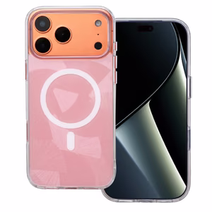 Flash Mag Suojakuori iPhone 17 Pro 6,3" vaaleanpunainen