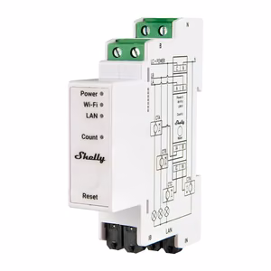 Shelly PRO 3EM 120A 3-way WiFi/Bluetooth/Matter Electricity Meter