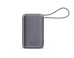 Ksix Power Bank 30000 Mah Power PULSE, harmaa