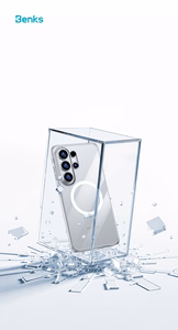 Benks Magnetic Crystal Case (A049) for Samsung Galaxy S26 Plus transparent