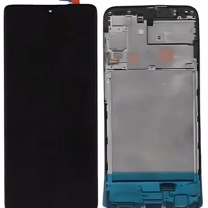 Samsung Galaxy A24 4G A245 LCD-näyttö kosketusnäytöllä ja kehyksellä musta alkuperäinen (huoltopaketti)