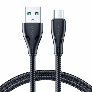 Micro USB-A -kaapeli / Surpass / 2m Joyroom S-UM018A11 (musta)