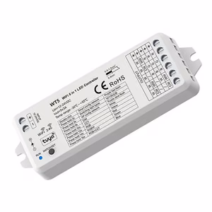 Skydance WT5 Wi-Fi- ja RF-yleisohjain 5-in-1 LED-valaistukselle, Tuya Smart, 12–24 V