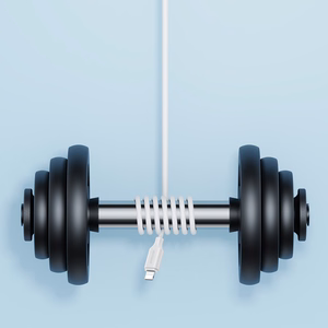 Joyroom Long-Lasting Series A9 USB-A / Lightning 2.4A kaapeli 1m - valkoinen