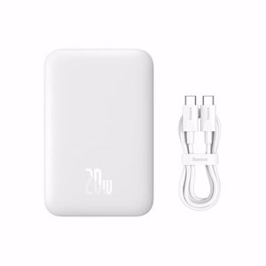 Baseus P10059002223-00 power bank 6000 mAh Wireless charging White